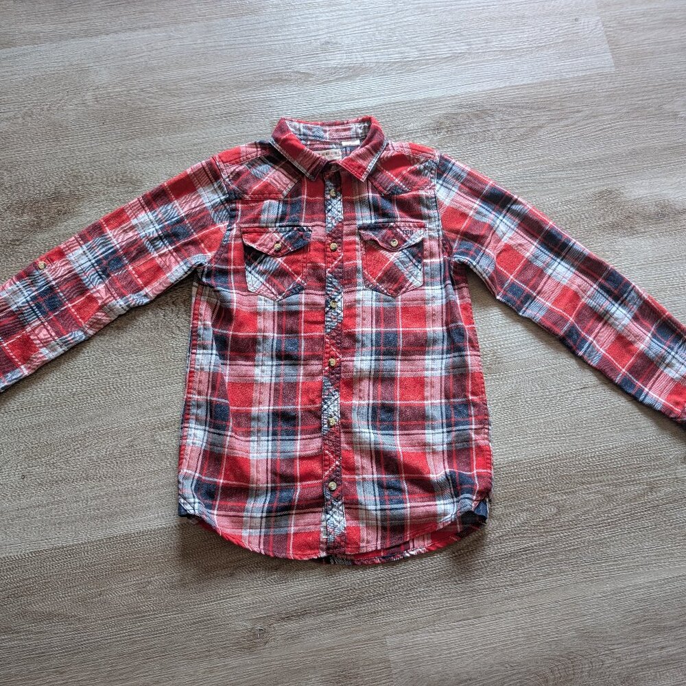 *2 for $20* Boys Triple 5 Soul flannel
